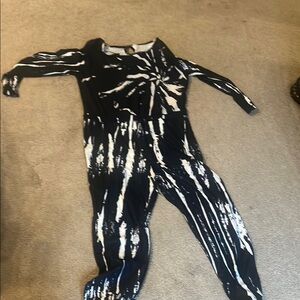 Black and White Jumpsuit